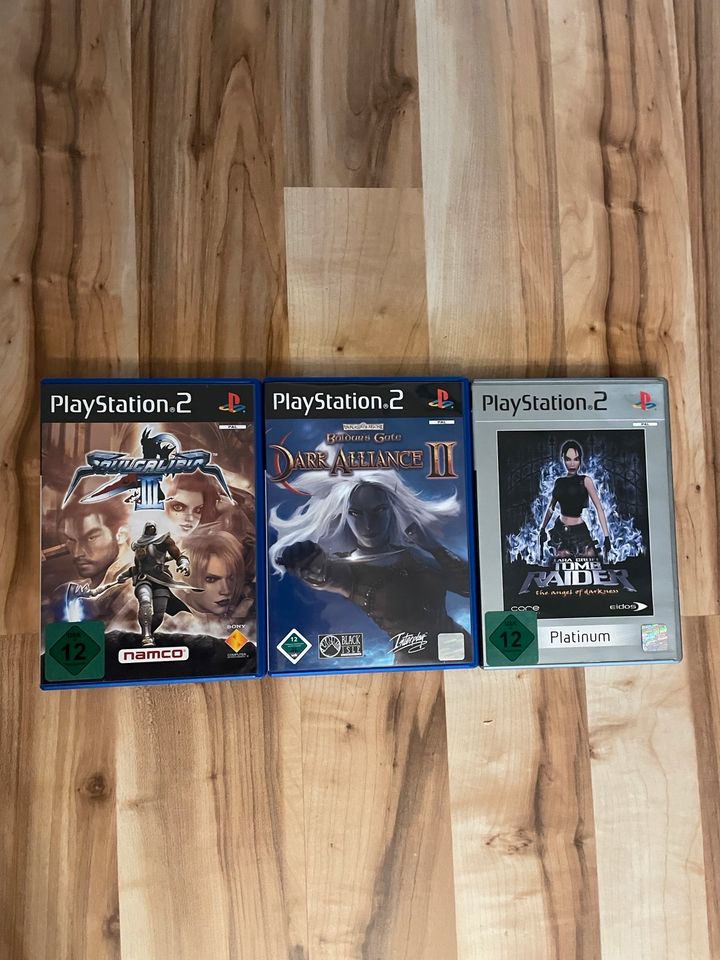 Spiel PlayStation 2 Tomb Raider Soulcalibur 3 Dark Alliance 2 in Bassum