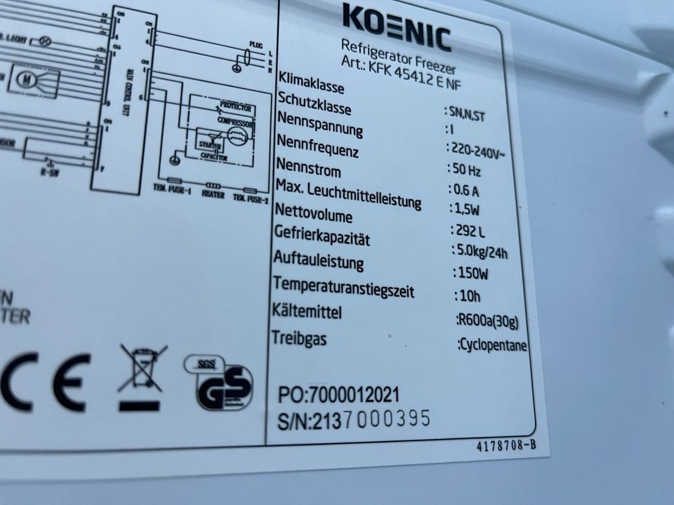 Kühl-Gefrierkombi in Berchtesgaden