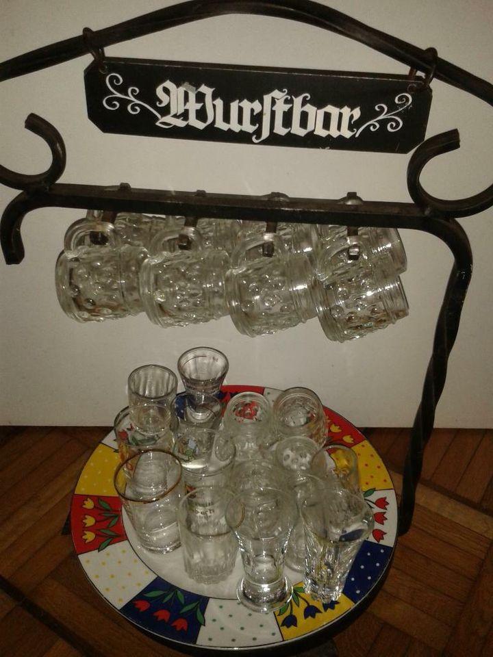 KRISTAL GLÄSER SAFT / WEIN / WHISKY / BIER /KARAFFEN GLÄSER usw in Schwegenheim