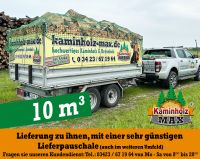 ab 4 m³ bis 35 m³ -  bis 40 Km um Halle Merseburg Petersberg Wettin Kaminholz, Brennholz, Feuerholz, Holzvergaser, Kamin, Holz, Feuer, Brenn Sachsen-Anhalt - Halle Vorschau