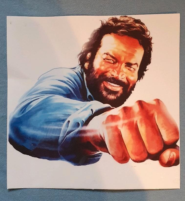 Aufkleber Bud Spencer in Dippoldiswalde