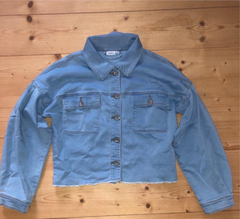 Übergangsjacke Jeansjacke Name it 164 cropped Elasthan blau in Braunschweig