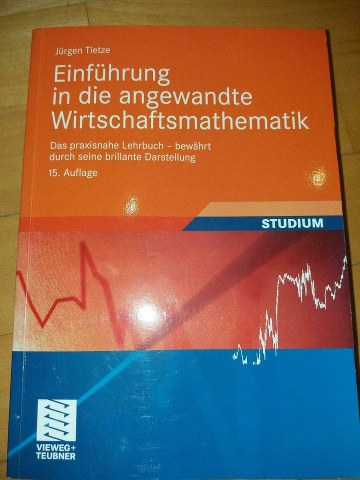 Buch Angewandte Wirtschaftsmathematik Jürgen Tietze in Windischeschenbach