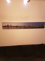 Hamburg Skyline 2,00 x 0,30  ( in einem Stück) !!! Keine Leinwand Hamburg-Nord - Hamburg Winterhude Vorschau