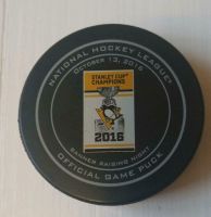 Official Game Puck Pittsburgh Penguins NHL Puk Eishockeypuck Thüringen - Meiningen Vorschau