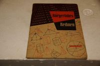 Bürgerliches Rechnen Lösungsheft 1958 Schleswig-Holstein - Hoisdorf  Vorschau