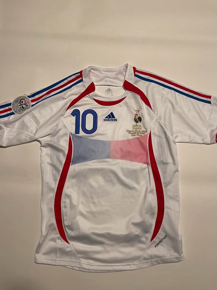 Zidane Gr. M Frankreich WM Final 2006 Retro Fussballtrikot in Jestetten