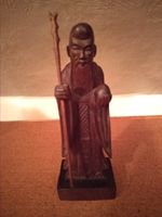 Asiatische Tempelfigur aus Holz Brandenburg - Annahütte Vorschau