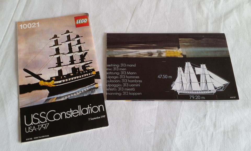 Lego 10021 U.S.S. Constellation mit BA und Poster in Bodenheim