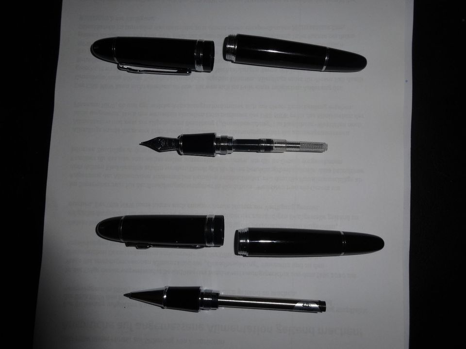 Füllfederhalter, Tintenroller, Jinhao, Etui in Telgte