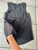 Only Top schwarz Gr.34 XS transparent ärmelloses Shirt Bluse Bayern - Würzburg Vorschau