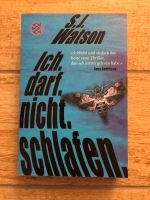 NEU! Ich. Darf. Nicht. Schlafen. von S. J. Watson - Thriller Häfen - Bremerhaven Vorschau