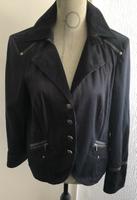 Biba Jacke Blazer Größe 40 Farbe schwarz 97% Cotton Obervieland - Kattenturm Vorschau