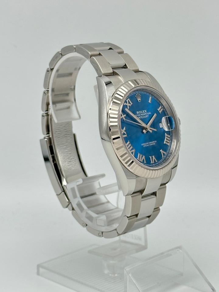 Rolex Datejust 41 Ref. 126334 Blau Römisch Oyster 2025 NEU in Düsseldorf