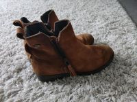 Stiefeletten Wildleder Gr. 8 42 cognac braun Bonn - Brüser Berg Vorschau