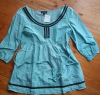 Warehouse Bluse mit Seide Gr 38 türkis 3/4 Arm Nordrhein-Westfalen - Rheurdt Vorschau