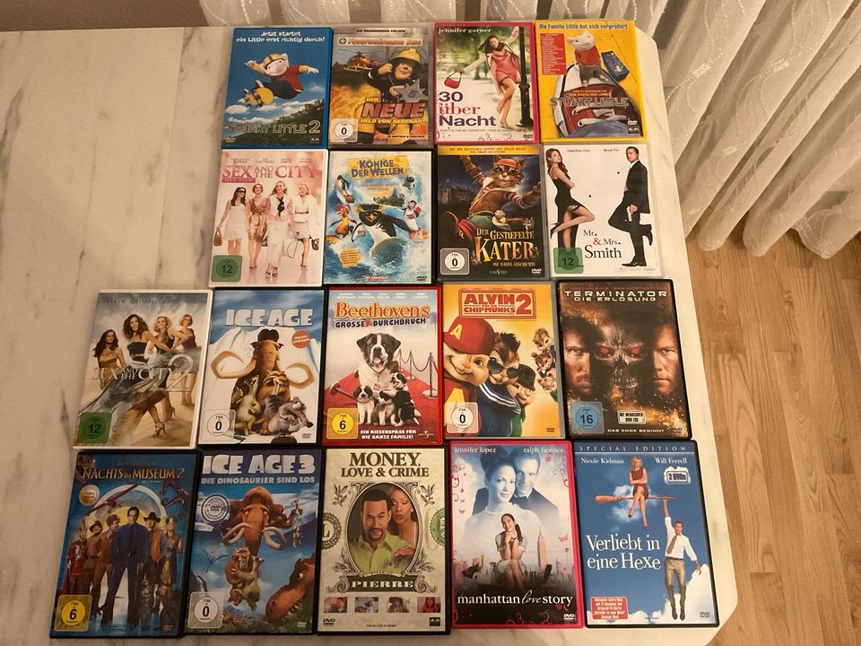 DVD (Fernbedienung) + Filme in Meschede