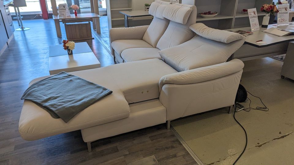 Ecksofa Polsterecke Sofa viele Funktionen MONDO Hukla Ausst. BEV in Beverungen