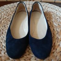 Vero Cuoio - Ballerina - Gr.37 - Nachtblau - ganz aus Leder Friedrichshain-Kreuzberg - Friedrichshain Vorschau