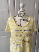 Damen Soccx Sommer Shirt gelb weiß gestreift wie neu Berlin - Hellersdorf Vorschau