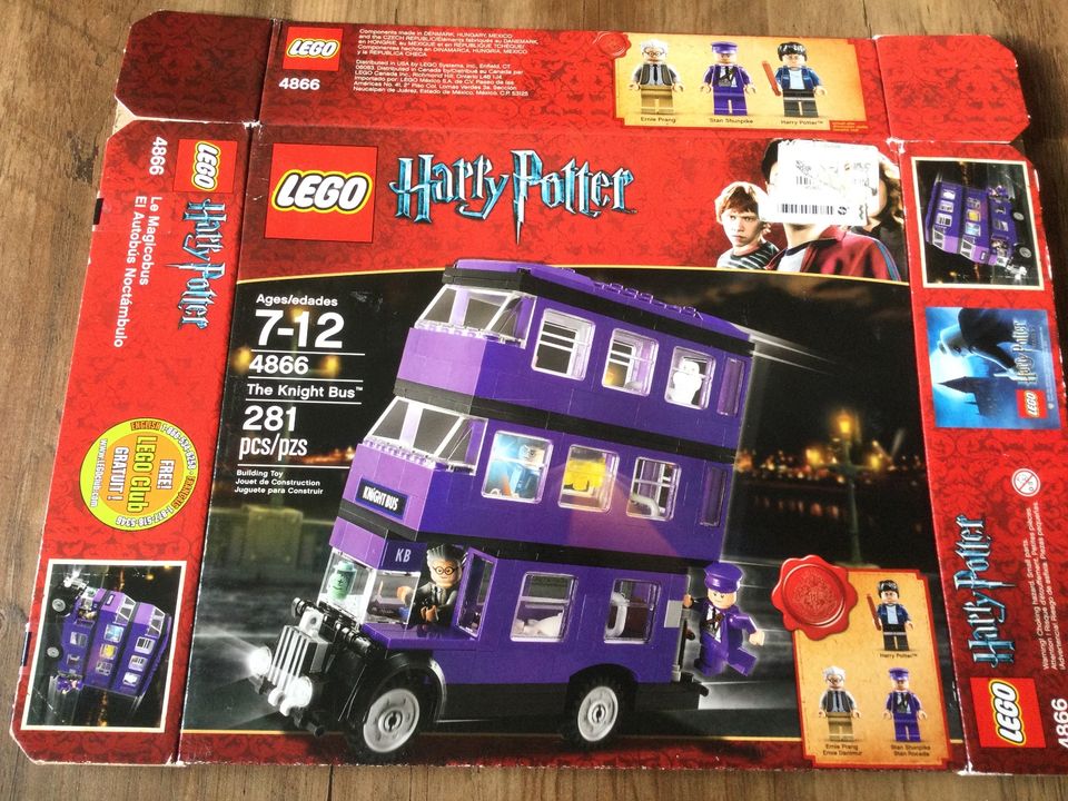 Lego 4866 Harry Potter - Bauanleitung / Verpackung / Figuren in Berlin