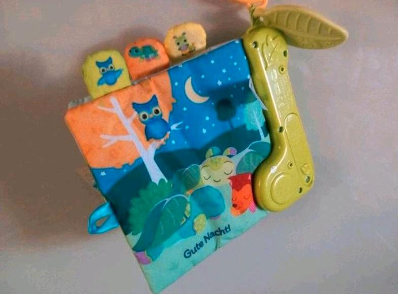 VTech, Interaktives Baby Musik Kuschelbuch,  neuwertig in Braunschweig