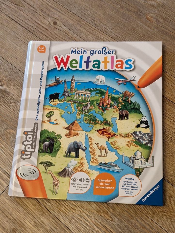 TipToi Ravensburger Mein großer Weltatlas Buch Tip Toi in Kutenholz