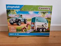 Playmobil 70511 Country PKW mit Ponyanhänger Niedersachsen - Molbergen Vorschau