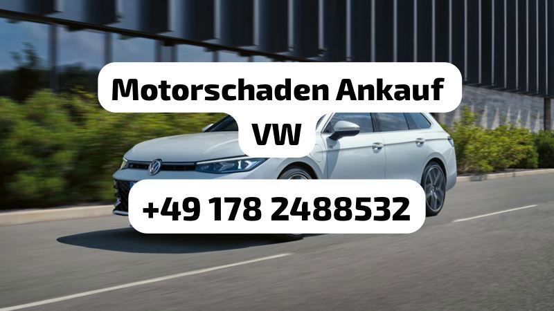 Motorschaden Ankauf VW Passat Beetle Scirocco GTI Caddy Tiguan CC in Salzgitter