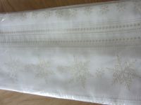 Wunderschöne neue Weihnachtstischdecke 40 x 150 cm creme gold Tis Hessen - Mörfelden-Walldorf Vorschau