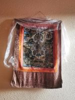 Altes Tangka Nepal gemalt Brokatumrandung Buddhismus Baden-Württemberg - Nürtingen Vorschau