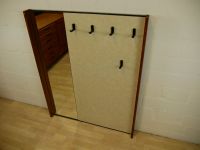 Garderobe mit Spiegel - Wandhaken - Holz - Schwarz - 60er Vintage Münster (Westfalen) - Hiltrup Vorschau