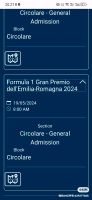 f1 2024 Italia Imola Ticket General admission Wandsbek - Hamburg Wellingsbüttel Vorschau