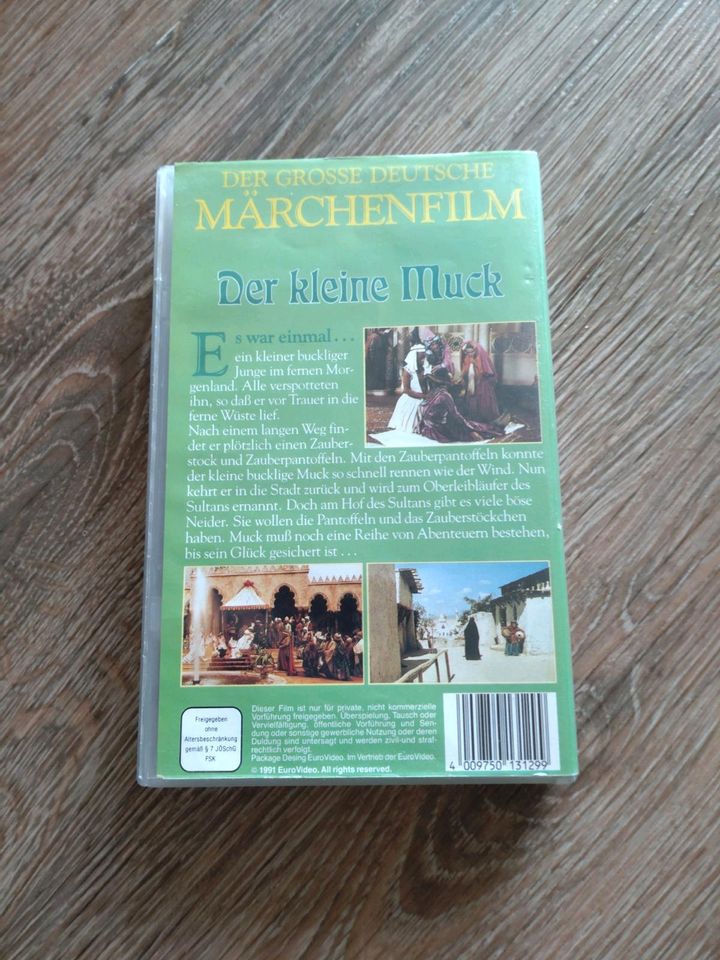 Videokassette "Der kleine Muck" in Sankt Augustin