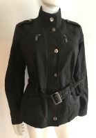 Schwarze Jacke mit Gürtel von C&A, Gr. M/L München - Sendling Vorschau