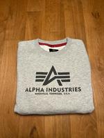 Alpha Industries Pullover Pulli L grau Hessen - Hünfeld Vorschau