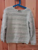 Pullover Strick Plüsch Mädchen 122 mint Brandenburg - Walsleben Vorschau