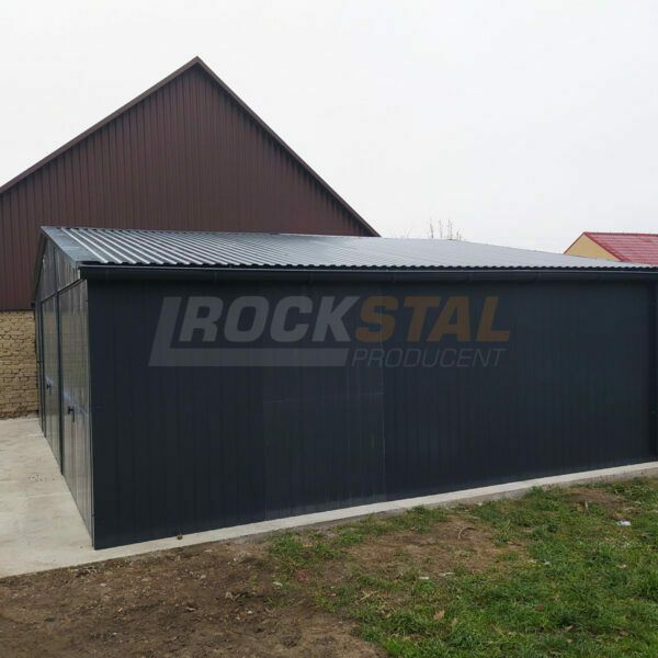 PREMIUM Blechgarage 9x6m Fertiggarage Lager Garage Sektionaltor in Wittgensdorf