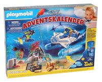 NEU Playmobil Adventskalender 70776 Badespaß Polizeitaucheinsatz Sachsen-Anhalt - Klötze Vorschau