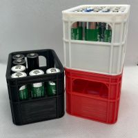 Aufbewahrungsbox für AA und AAA Batterien im Bierkisten Design Schleswig-Holstein - Süderbrarup Vorschau