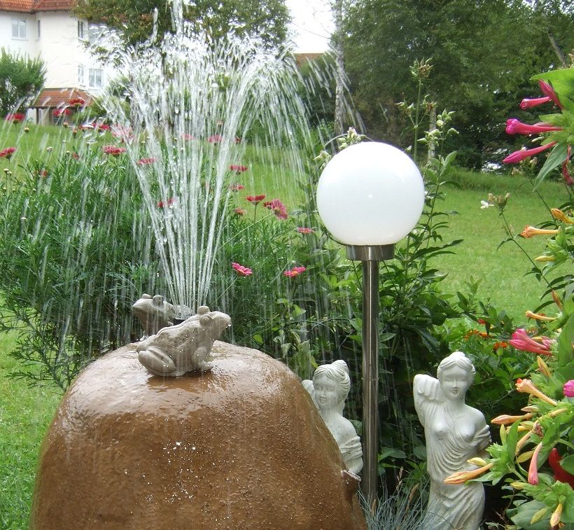 Fontäne, Garten Springbrunnen, komplette Einrichtung in Kempten