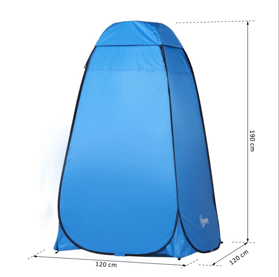 Pop up Toilettenzelt Mobiles Camping Duschzelt Umkleidezelt in Kassel