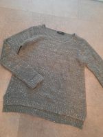 Pullover grau Pailletten Gr. 40/42 M/L Helene Fischer Kollektion Niedersachsen - Vechelde Vorschau