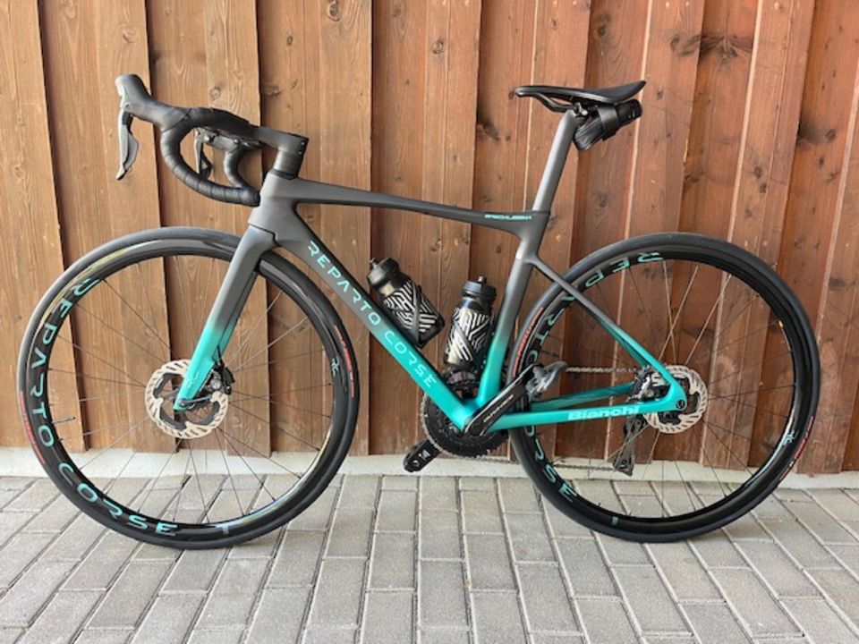 Rennrad Bianchi Specialissima RC Größe 50 in Weimar (Lahn)