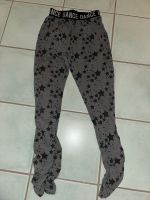 Tanz Leggings grau Sterne Gr 128 Niedersachsen - Peine Vorschau