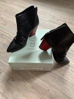 Thea Mika Stiefelette - Gr. 41 - schwarz mit rotem Absatz - TOP Hessen - Bad Zwesten Vorschau