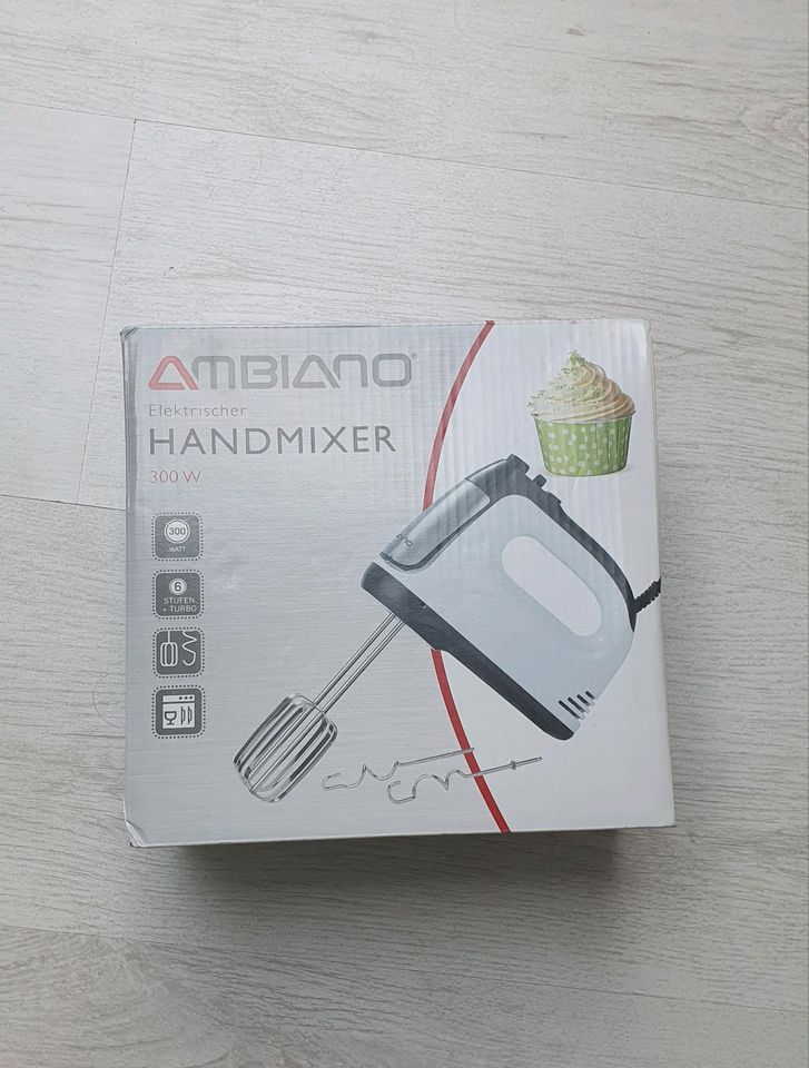 Handmixer Schwarz Weiß in Mönchengladbach