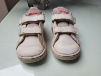 "adidas" Sneaker, Gr. 23, Klett-Verschluss, Weiß/Rosa Hessen - Friedrichsdorf Vorschau