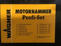 Wagner Motorhammer Profi Set (funktioniert einwandfrei) Kr. München - Ottobrunn Vorschau