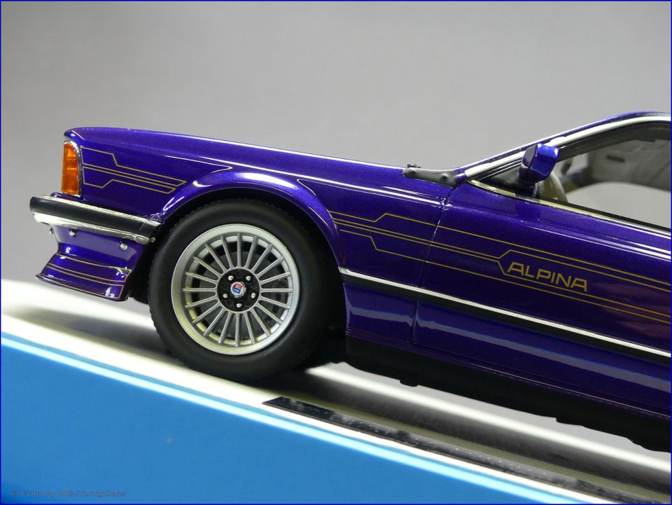 1:18 BMW E24 6-ER ALPINA B7S TURBO COUPE 1985 Violet = NEU & OVP in Weimar